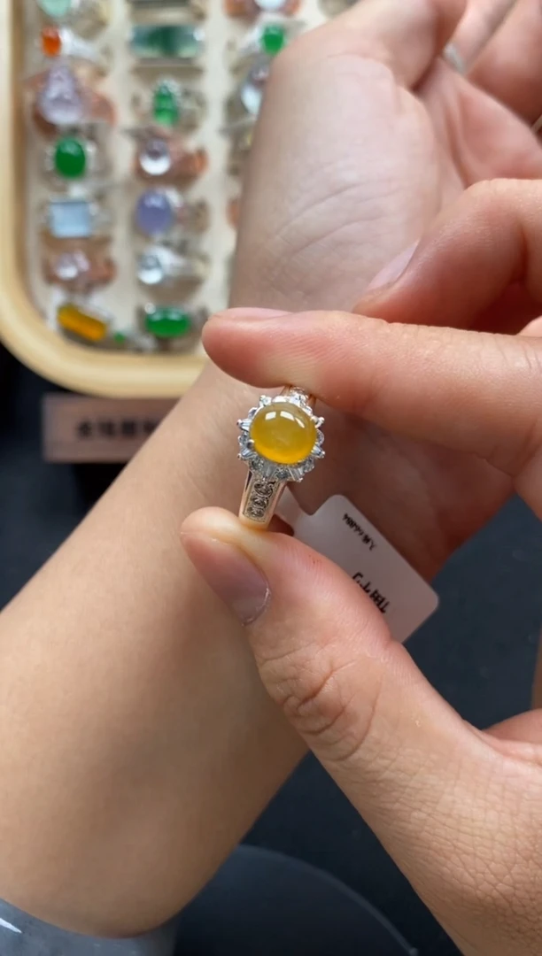 未镶嵌戒指翡翠缅甸天然a货翡翠