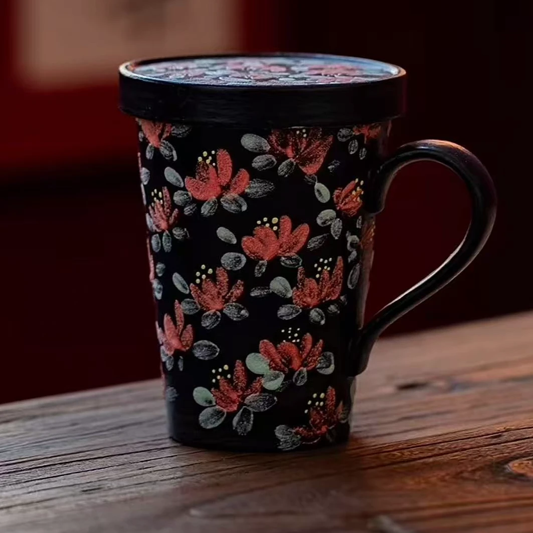 649景德镇高温釉下彩手工手绘设计师款式