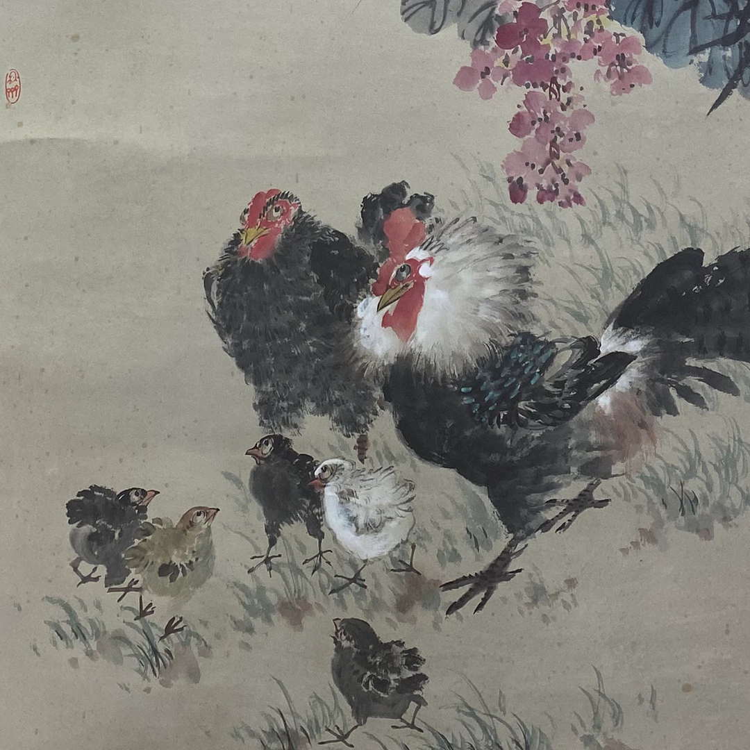 DY14415 花鸟 纸本 136*68