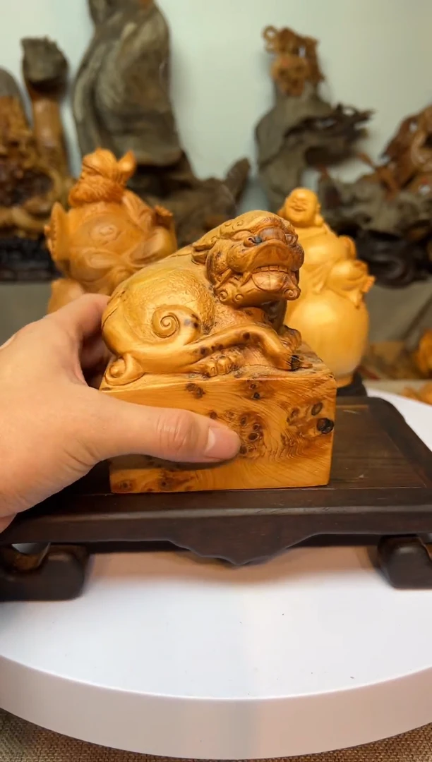 柏木（崖柏）崖柏雕刻件