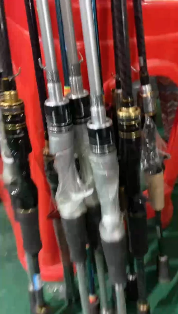 1.68枪柄柄路亚竿微瑕非原装竿稍颜色随机