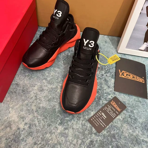 Y3GZCLSW正品红黑老爹鞋时尚情侣可穿厚底潮鞋运动休闲鞋明星同款