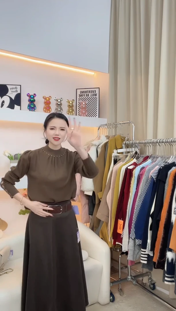 可可棕上衣511124-1