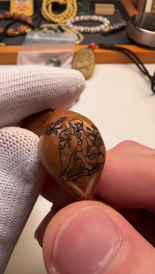 橄榄核手串橄榄核脖挂108