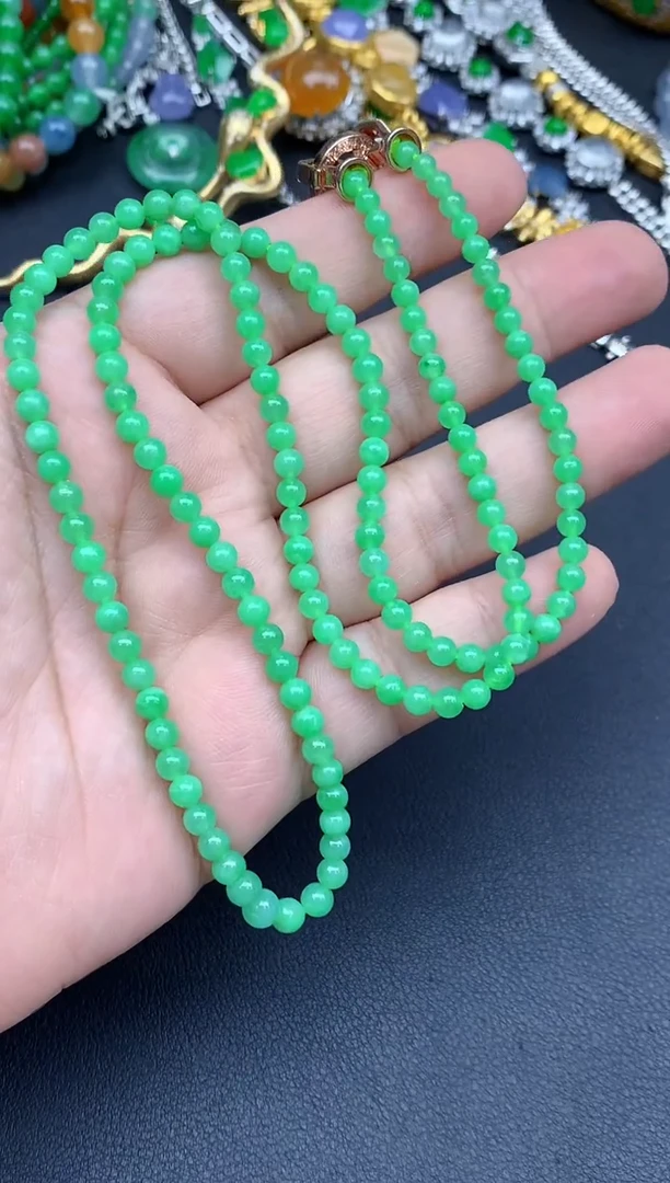 颈饰未镶嵌翡翠543-春日珠宝