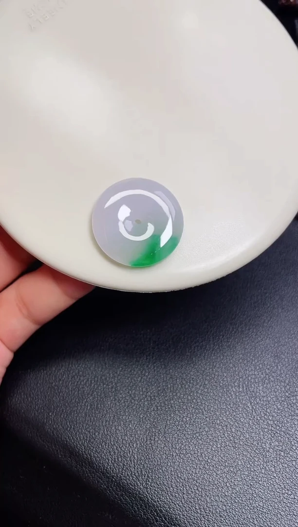 颈饰未镶嵌翡翠【1】平安扣尺寸25.8  5.5