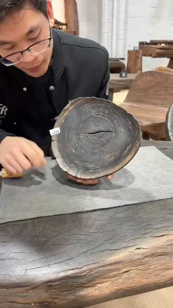 乌木类217树心三足干泡