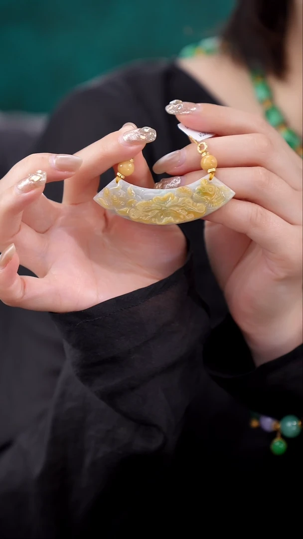 颈饰未镶嵌翡翠翡翠吊坠