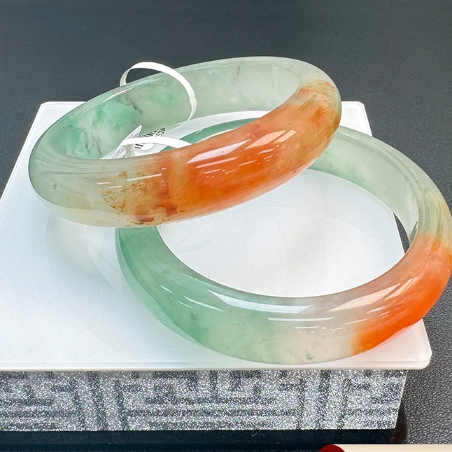 精美石英质玉天然A货非洲翠冰飘花手串时尚多样性选其一发货