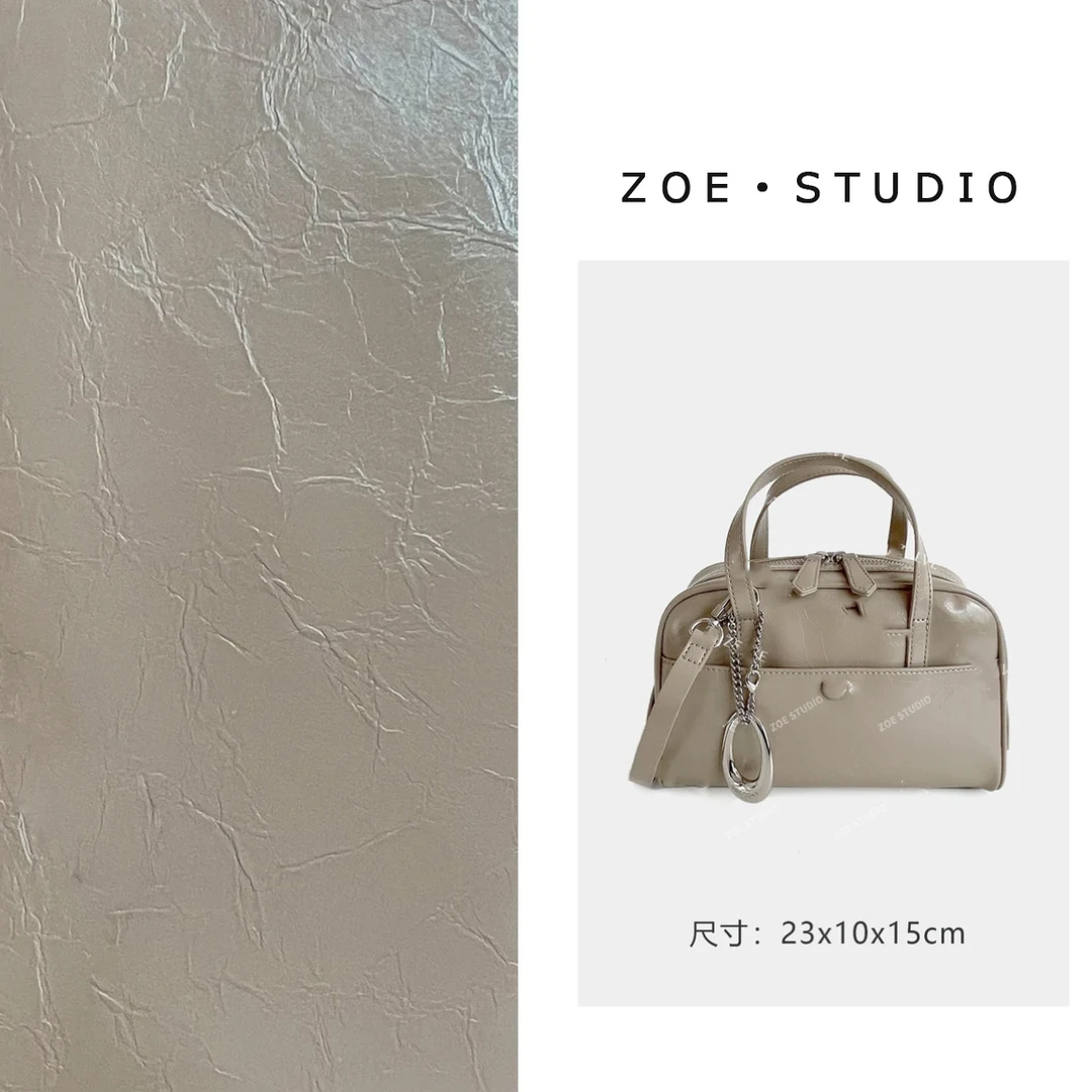 【佐伊甄选】SK-62735-糯米杏轻奢女士经典小众斜挎斜跨包包