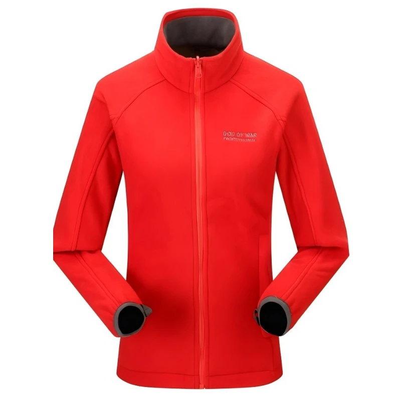 【特伦布朗】018大红抓绒衣