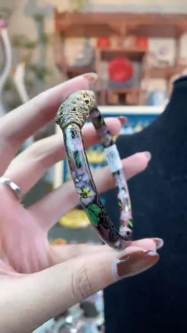非遗手工景泰蓝精品镯子58-62