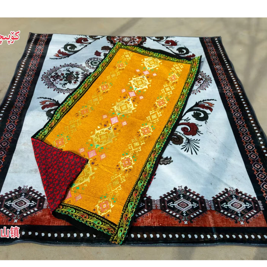 ئۇزۇنلۇقى ئىككى مىتىر كەڭلىكى 90سانتا  گىلەم كۆرپە