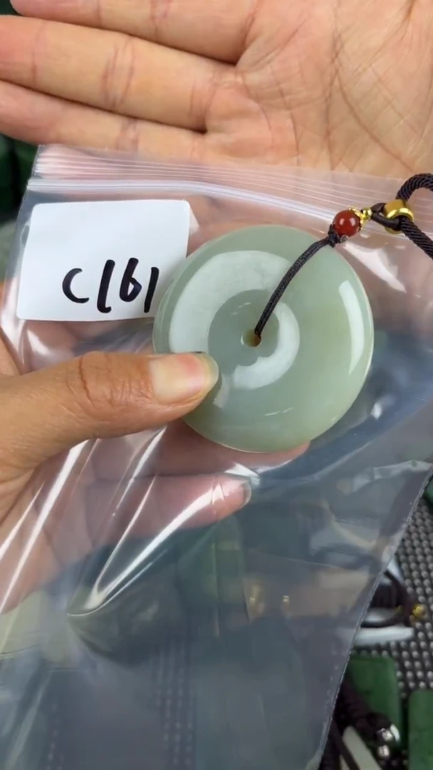 和田玉未镶嵌珠宝半成品扣子