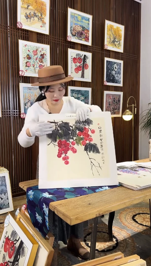 版画耿玉琨名章限量版画S