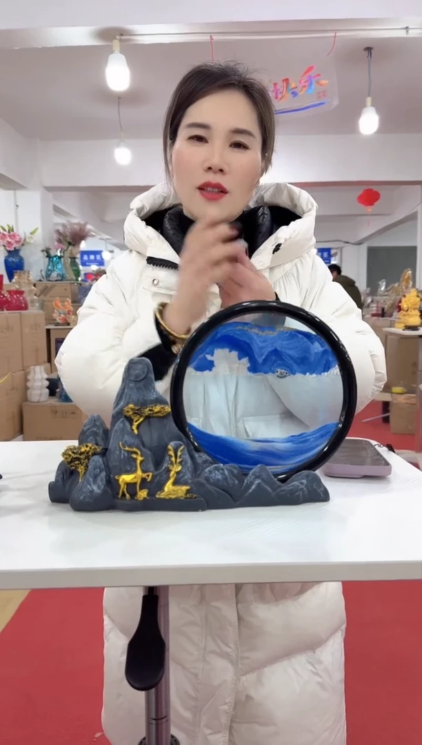 【闪购商品】琉璃洛芙花器-l-早24 六格不带盖