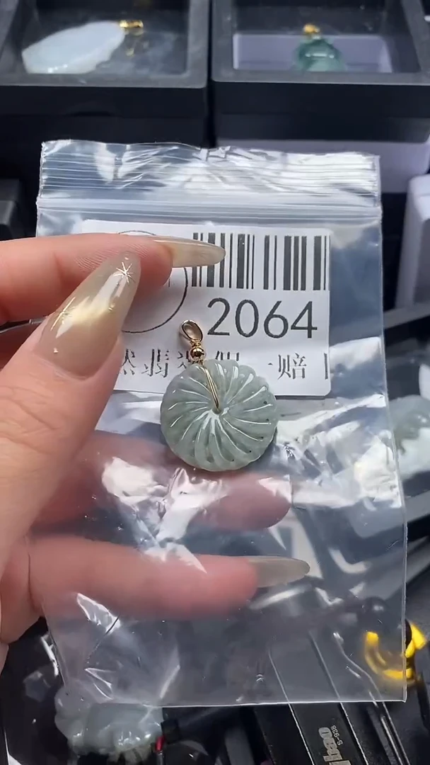 颈饰未镶嵌翡翠2064
