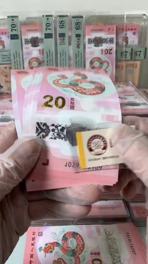 【闪购商品】塑料蛇钞朦胧号单张不挑号
