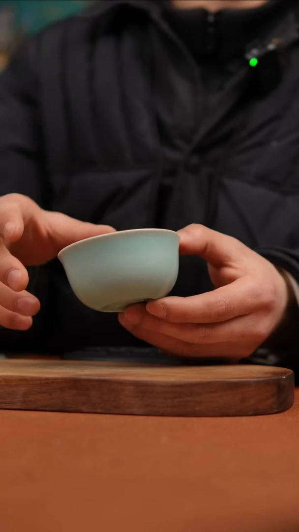 【闪购商品】瓷片原产地原矿仿古鸡缸杯微瑕福利