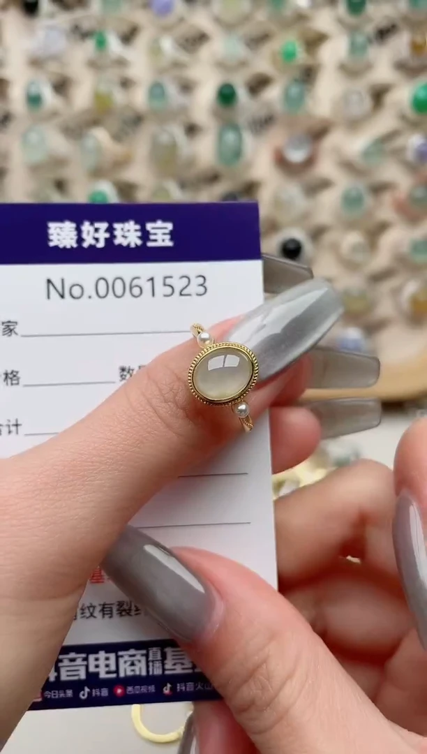 【闪购商品】翡翠戒指银S925镶嵌............