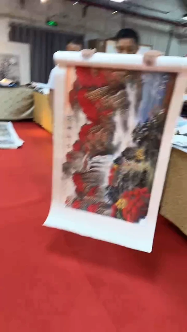 国画国画字画姐姐真美丽