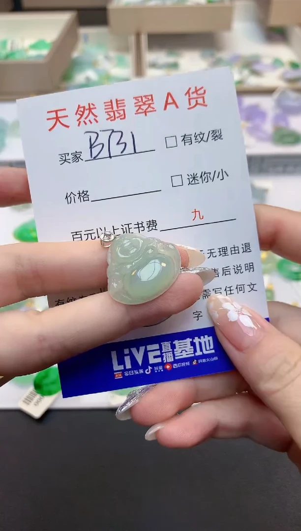 翡翠未镶嵌颈饰11111111