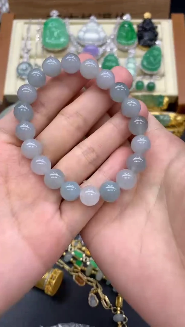 未镶嵌手串翡翠86-中国好珍宝