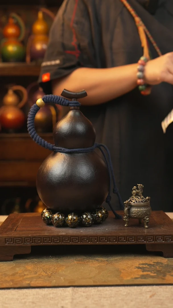 106大漆一物一拍记葫堂出品【不带手串】