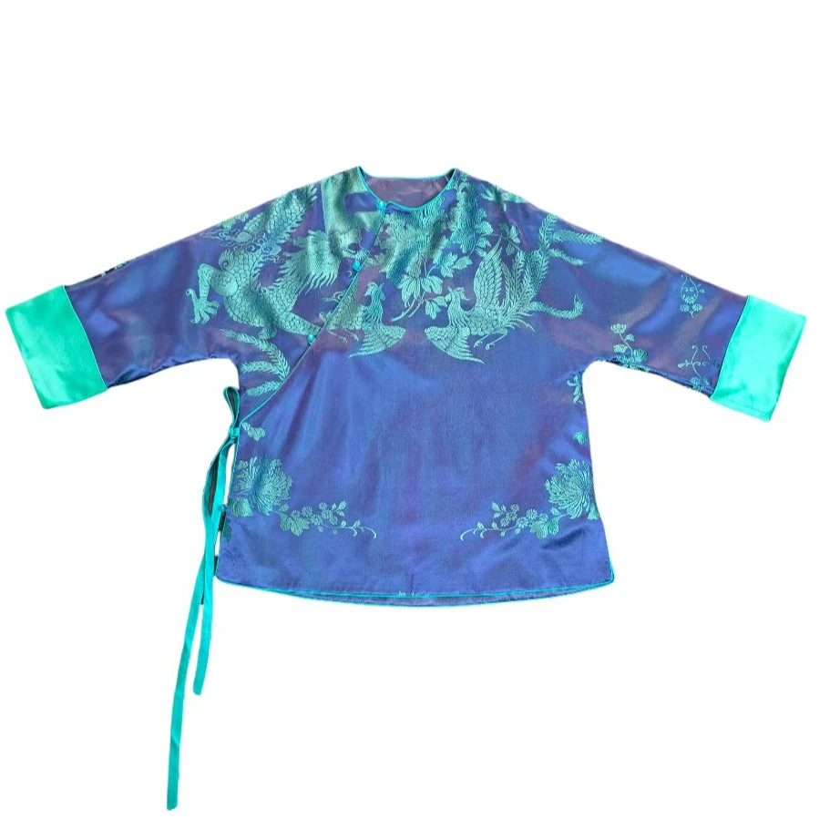 锦帛花衣天下原创设计新中式国风时尚百搭女装春秋小姐姐服外套