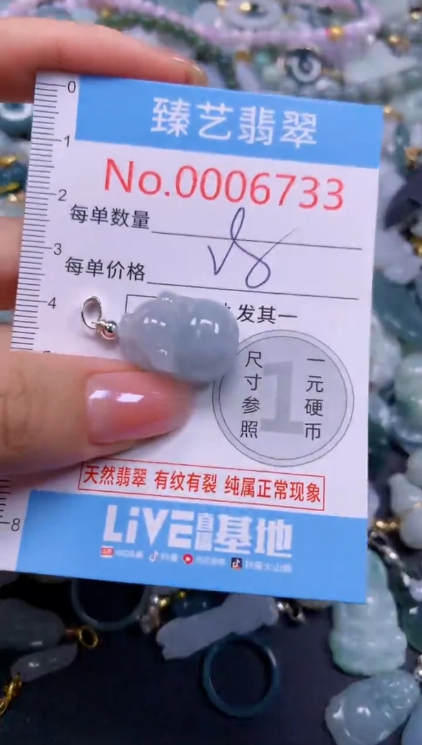 颈饰未镶嵌翡翠6733