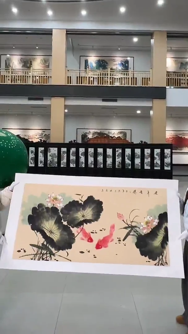 国画48国立书画艺术馆张继春老师作品