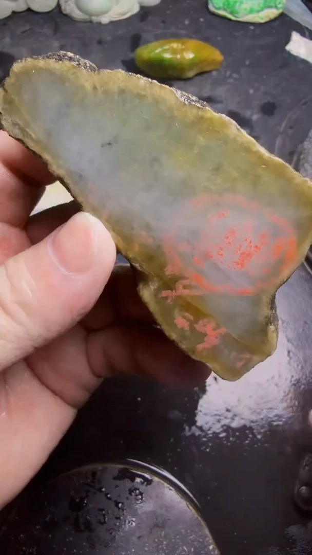 未镶嵌挂件翡翠九**翠天然翡翠164