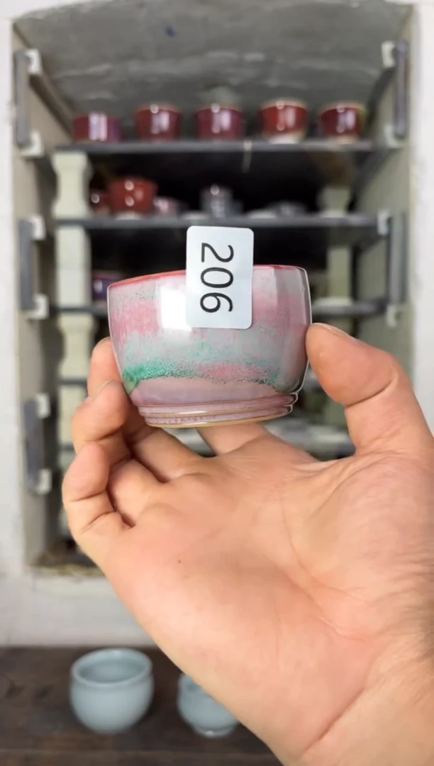 【闪购商品】摆件钧瓷窑变精品茶器