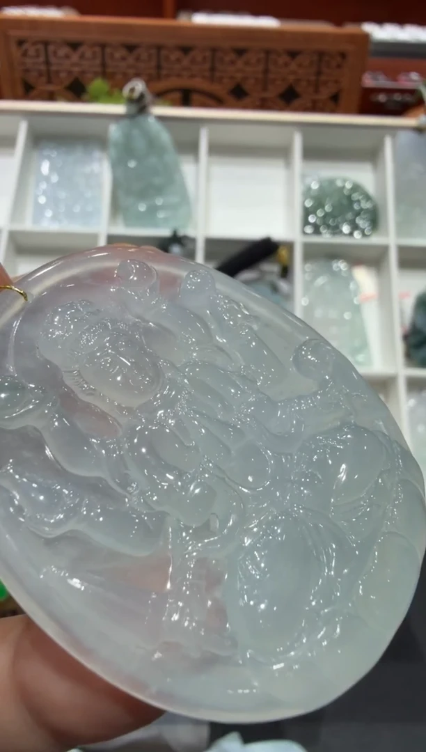 未镶嵌挂件翡翠也**天A货翡翠多样性孤品