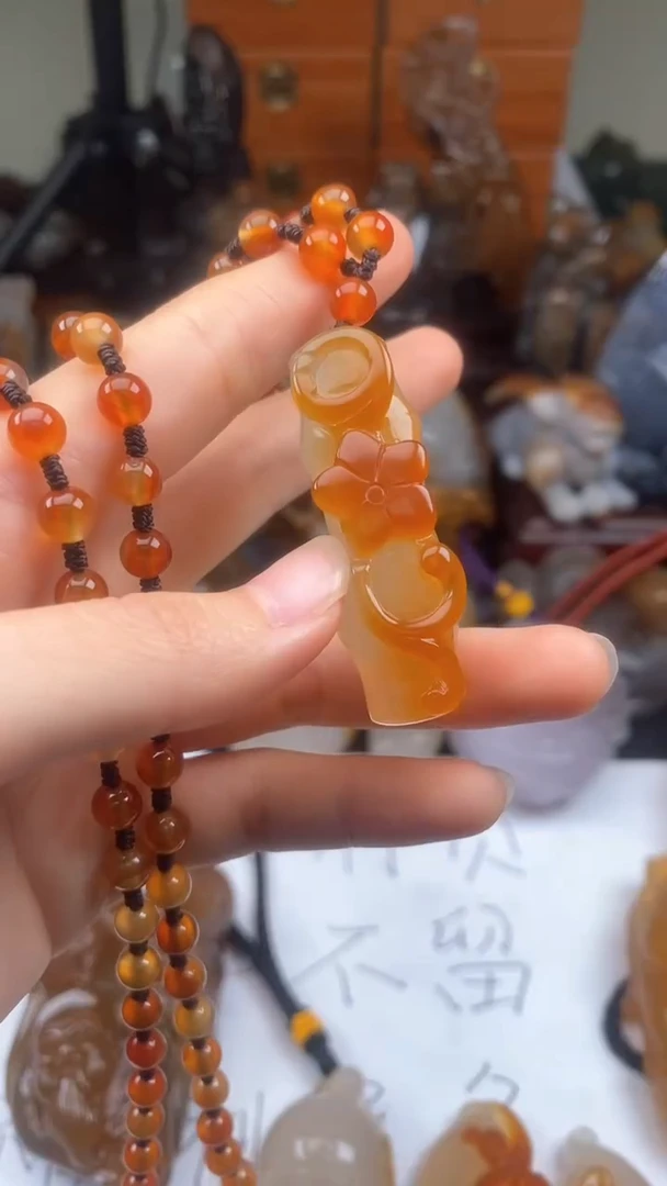 【闪购商品】玛瑙/玉髓颈饰未镶嵌AA