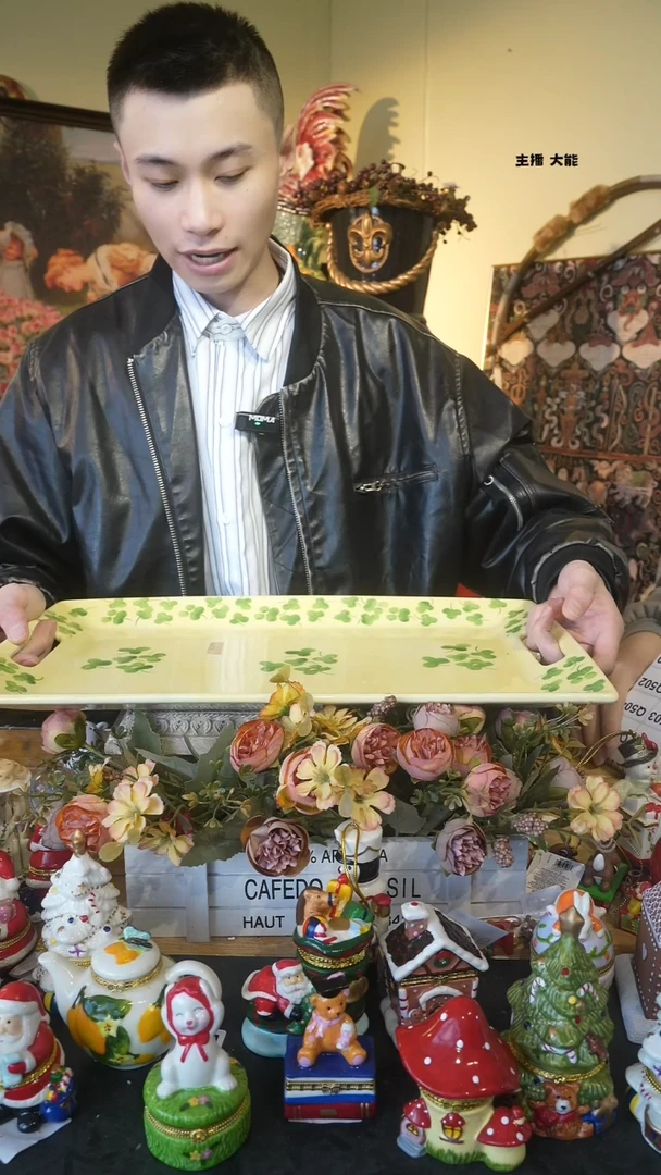 【闪购商品】默认微瑕高端树脂陶瓷摆件Q493