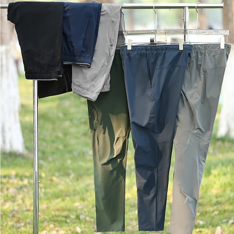 茑家户外软壳男裤【3D立体剪裁】【城市机能户外】宽松防风轻薄休闲