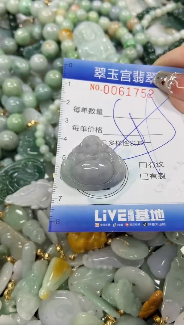 【闪购商品】翡翠颈饰未镶嵌闪购商品0061752多样性发其一