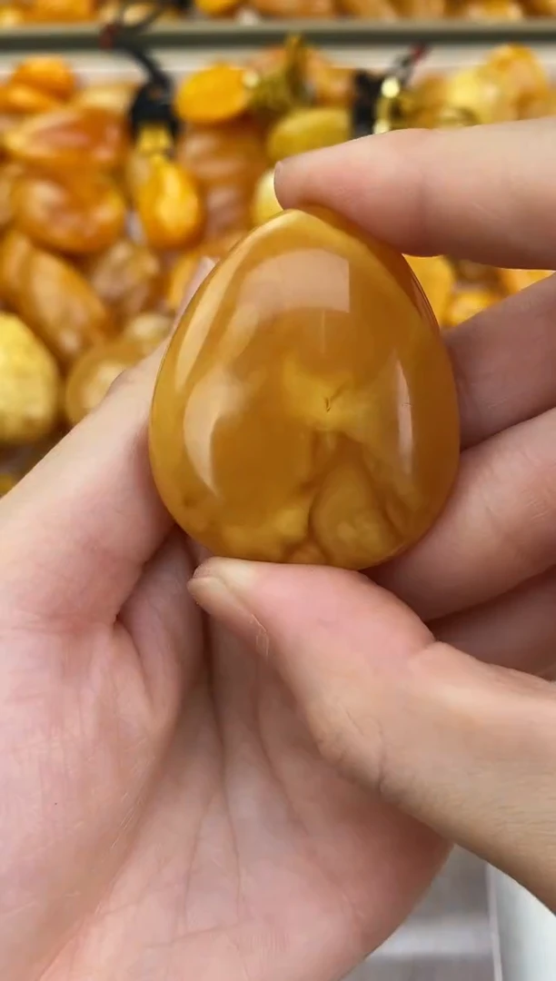 裸石琥珀未镶嵌天然蜜蜡琥珀