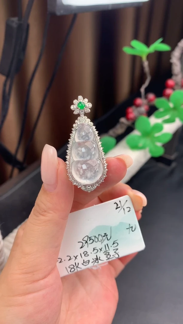 颈饰未镶嵌翡翠翡翠自带#送人#，假一赔三