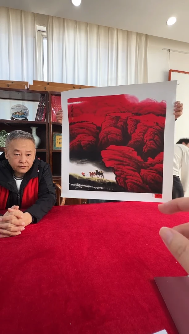 国画杨风顺老师4平尺作品