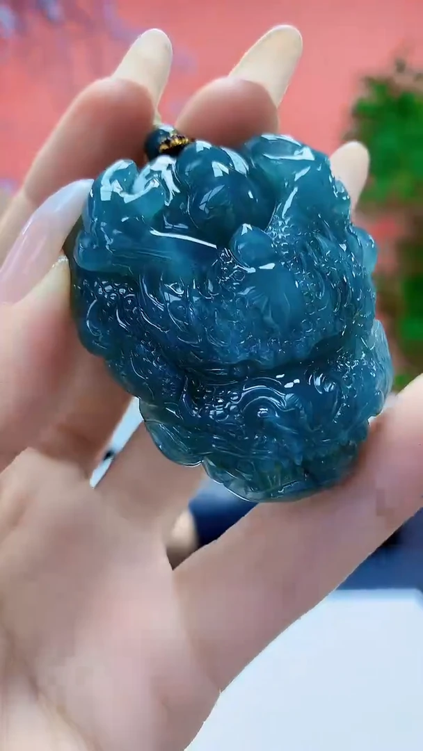 未镶嵌定制翡翠4898ty-毛货挂件223