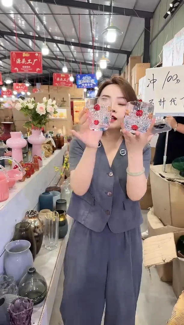 琉璃手工艺品优选花瓶花器A-早13