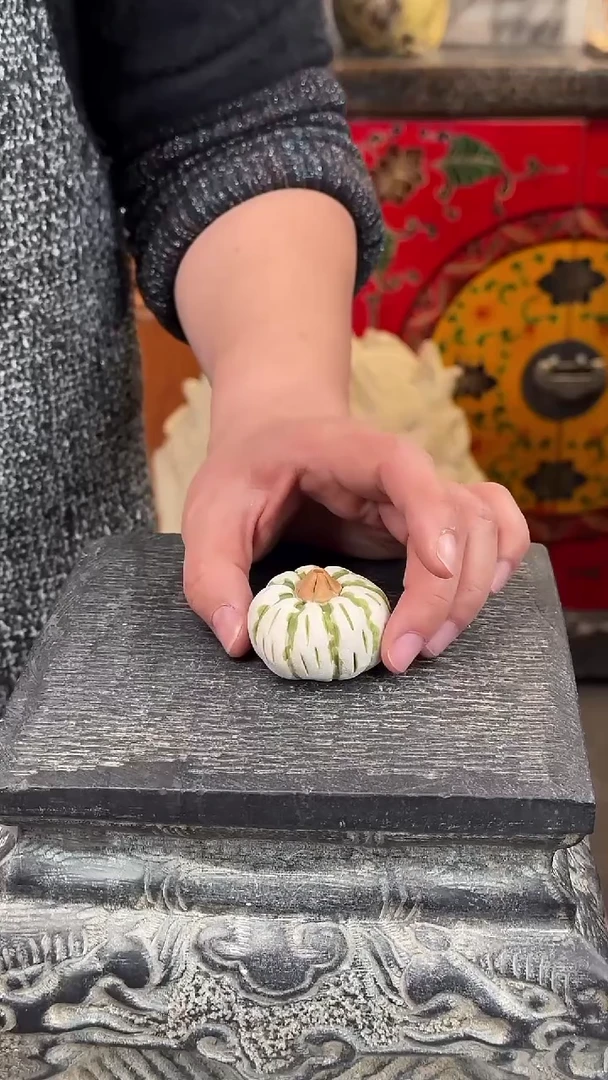 【闪购商品】摆件手工捏塑摆件釉下彩