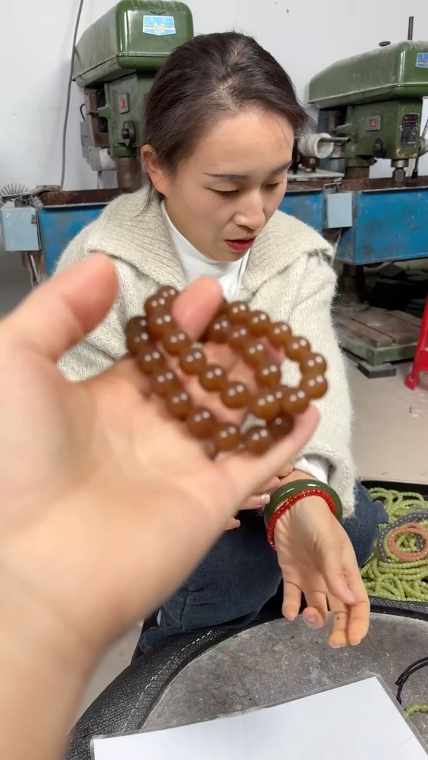 糖色卡12圆珠手串