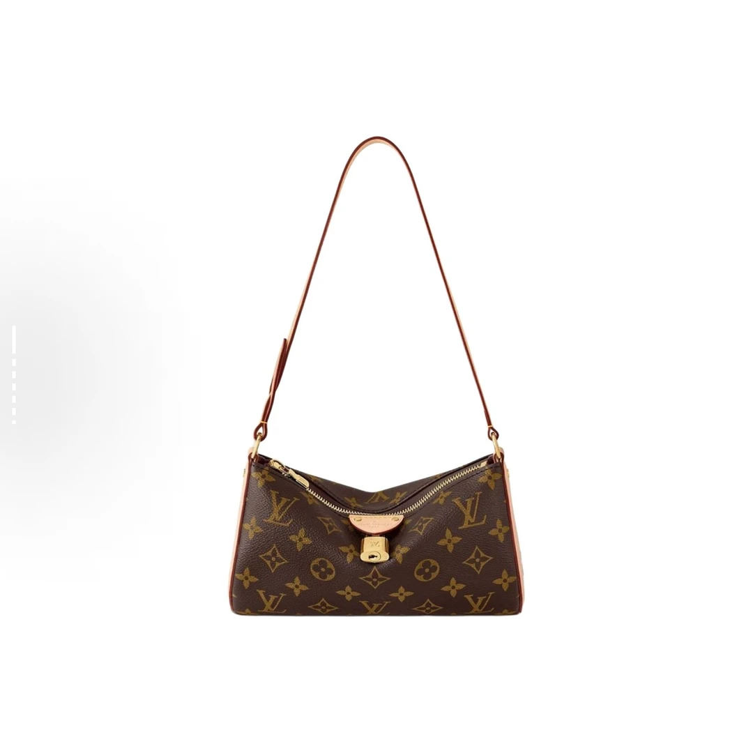 99新 LouisVuitton/路易威登 LV锁头腋下麻将包 GMNS280
