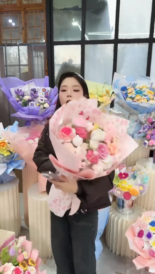 非遗手工定制花束,孤品清仓!!