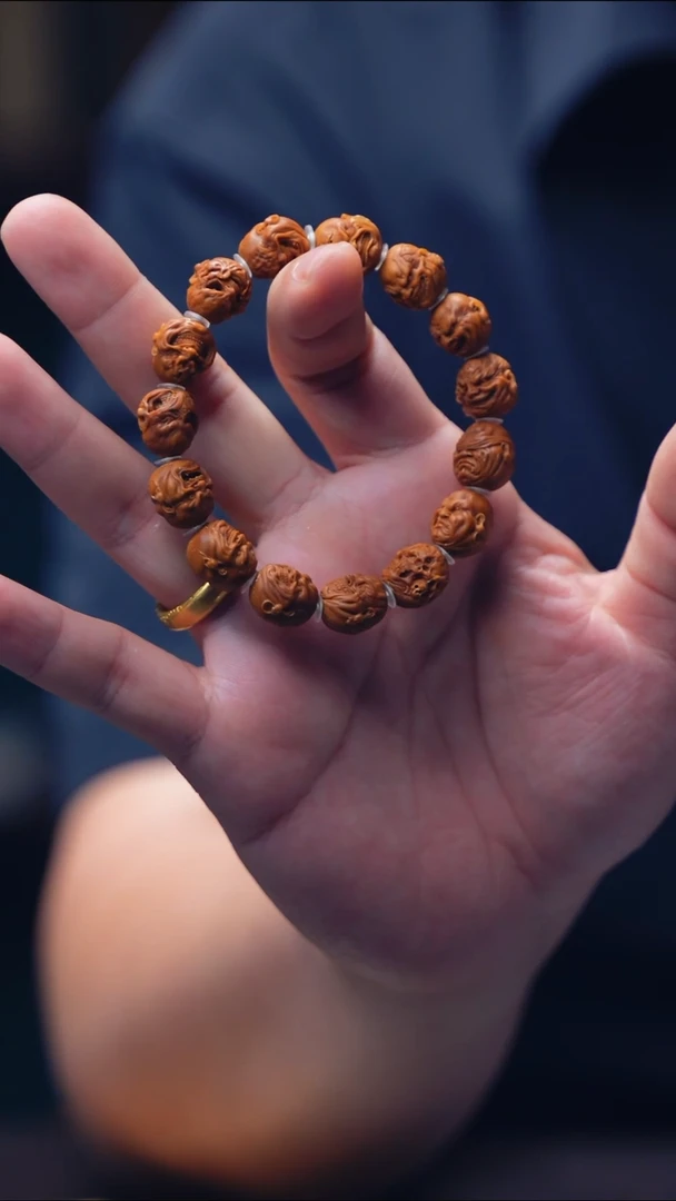 橄榄核手串/手链紫金鼠【恶僧】