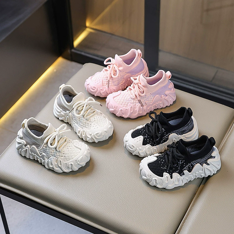 女童时尚透气休闲网面百搭韩版椰子运动鞋2025春季新款FA-208梵