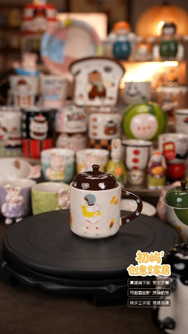 瓷初屿手工手绘餐具